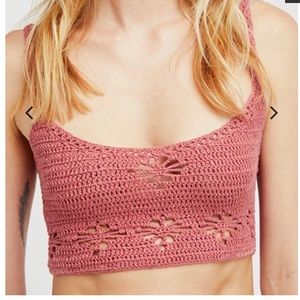 Free people Knit crop top